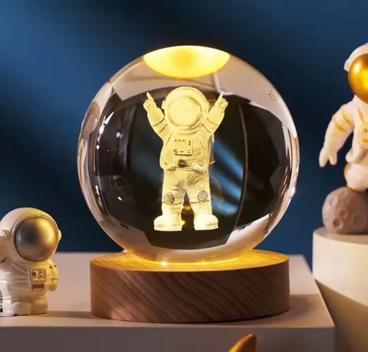 Luminária 3D - Iluminação Criativa