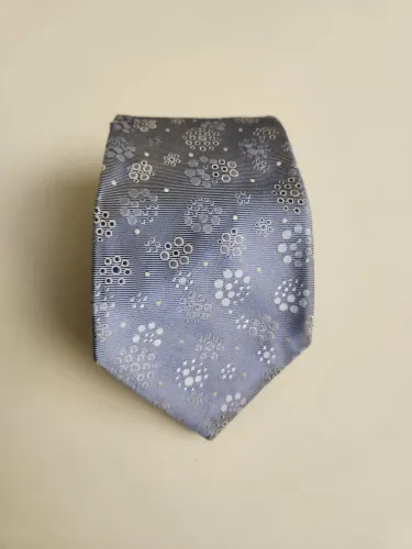 Gravata Azul de seda Dormeuil 