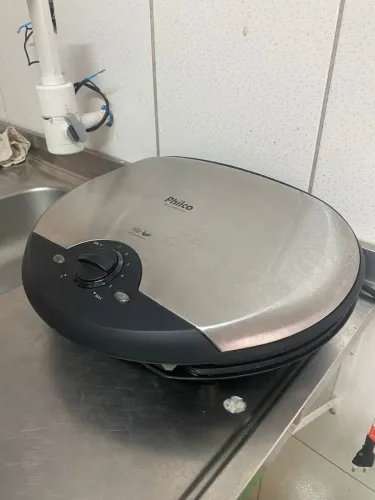 Grill e sanduicheira Philco Jumbo Stell 1500w