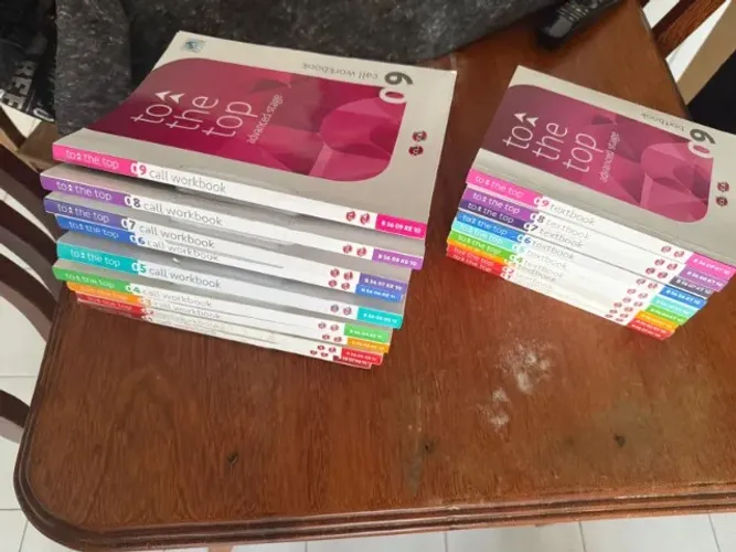 Coleção Livros de lingua inglesa para curso