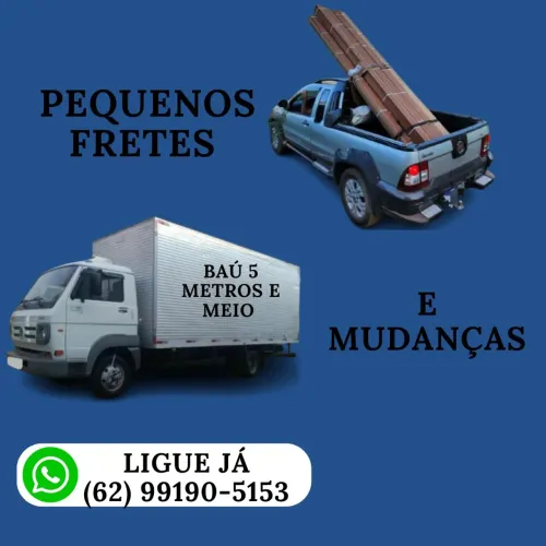 Pequenos fretes e mudanças em Anápolis 