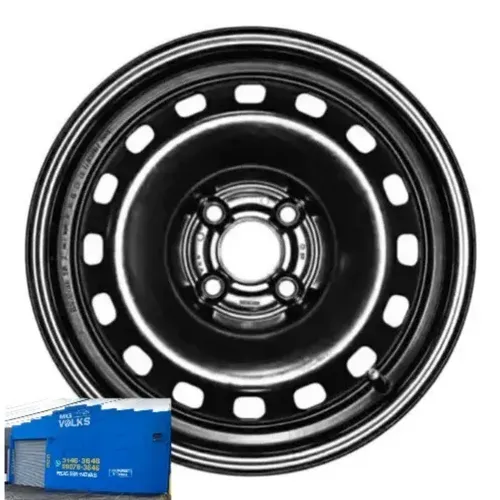 Roda de ferro seminova original  4 furos para Gol, Voyage e Saveiro 