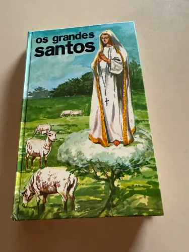 Livro os grandes santos abril cultural 1971