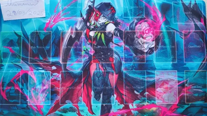 Playmat Yu-gi-oh Diabellstar snake-eyes
