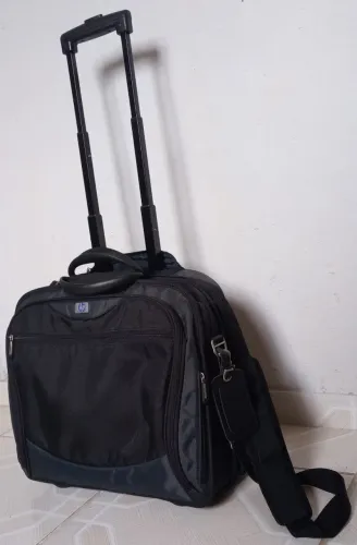 Mala para notebook com rodinha - viagem