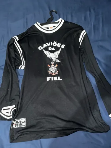 Camisa gaviões da fiel manga comprida