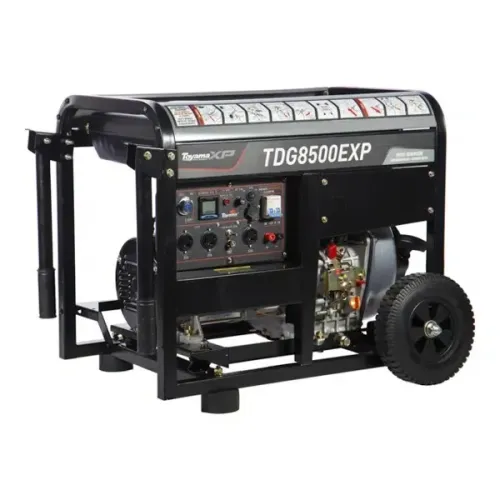 Gerador Monofasico, Partida eletrica de 7 Kva. Toyama TDG8500EXP