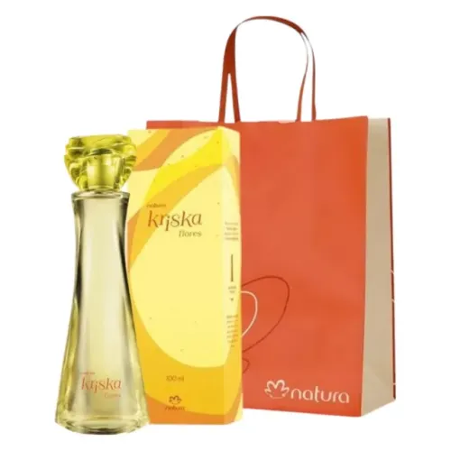 Perfume Natura Kriska Flores- Feminino-100 ml (Novo Lacrado)
