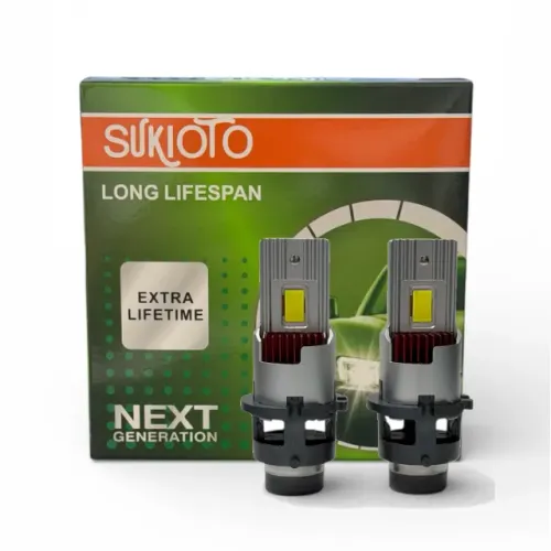 Kit Lâmpada Super Led D2s 1:1 - Substitui O Xenon Original
