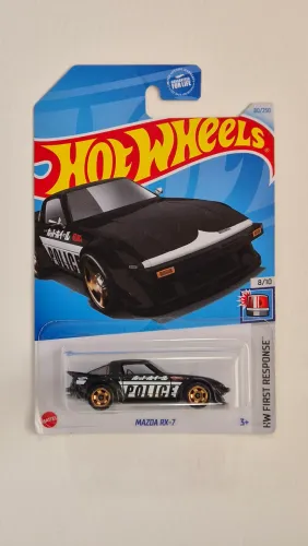 Hot Wheels Mazda RX-7 Police