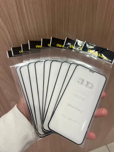 Películas 3D VIDRO para IPHONE - UNIDADE