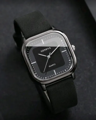 Relógio Geneva Social Preto 