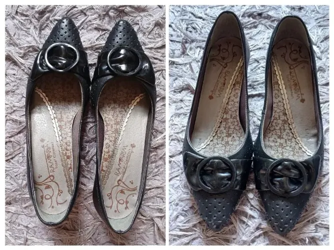 Sapato Salto Preto Ramarim