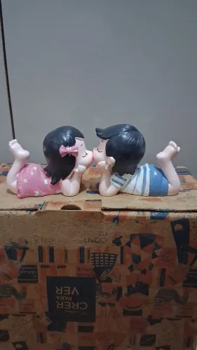 Lindo enfeite de resina.