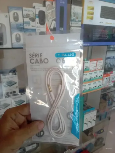 Cabo de Áudio P3 x P3 ITBlue 1.5 Metros