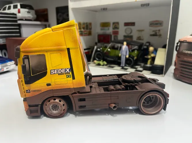 Miniatura caminhão Sedex / surf único 
