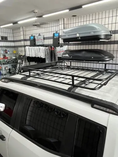 Rack bagageiro gradeado vários tamanhos 