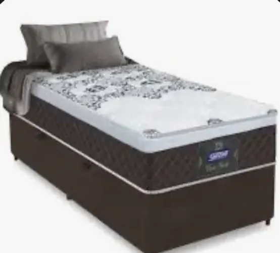 Cama box solteiro hoje