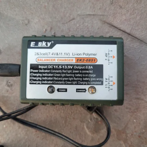 Carregador de Bateria Li-ion Polymer 2S 7.4V 11.1V