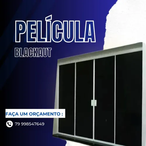 Película Blackout para Janelas - Segurança e Privacidade