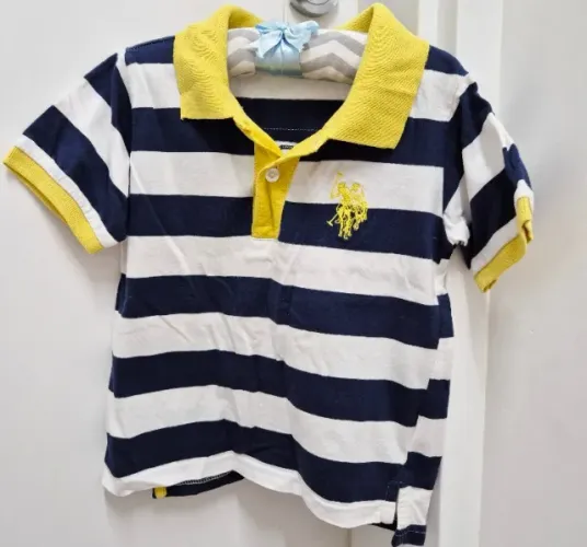 Camisa Polo infantil tam 4