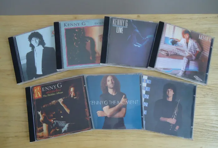 Coleção de CDs Kenny G
