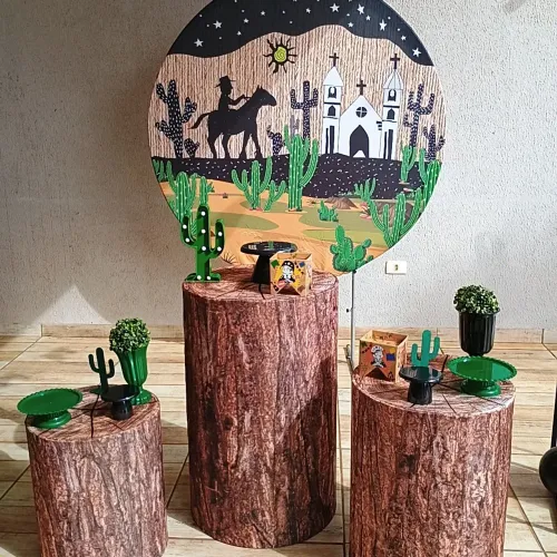 Decoração pegue e Monte