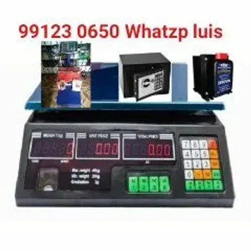 Balança nova com bateria 