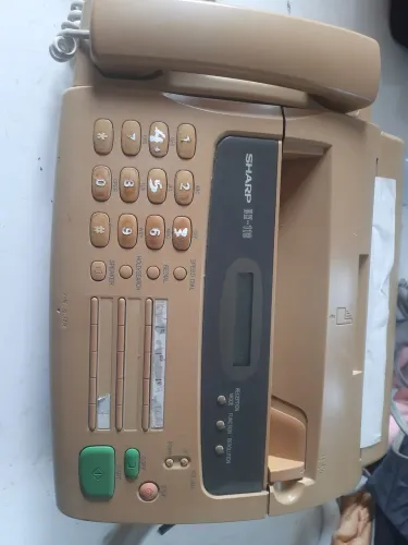Aparelho de fax sharp 