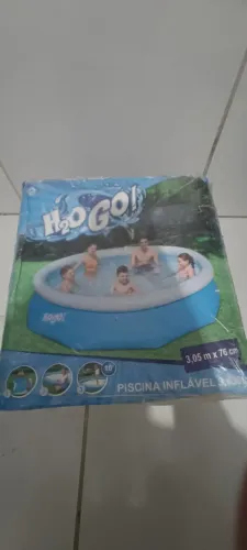 Piscina lacrada ainda na caixa 