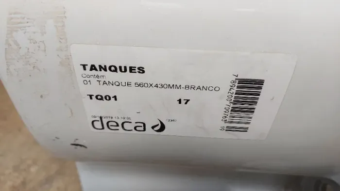 OPORTUNIDADE: Tanques DECA TQ01 seminovos