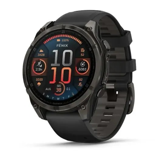 Garmin Fenix 8 Amoled Sapphire 47mm - Lacrado - Garantia 12 meses