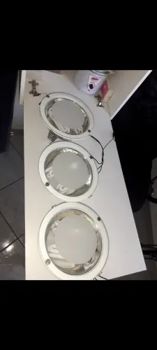 9 luminárias de embutir OPORTUNIDADE