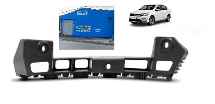 Guia Para-choque Traseiro Voyage G6 2013 a 2023