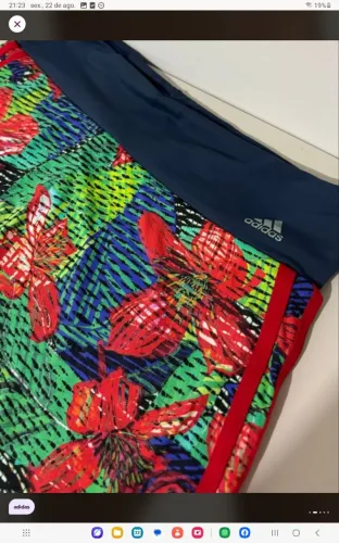 Short Saia Adidas Tam M