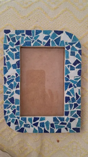 Porta retrato mosaico