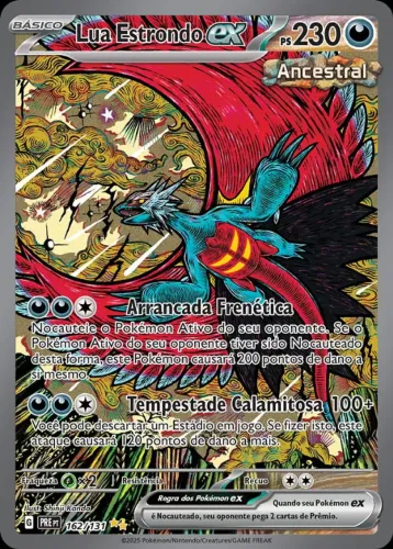 Lua Estrondo Ex 162/131 - Carta Pokémon Original Evoluções Prismáticas
