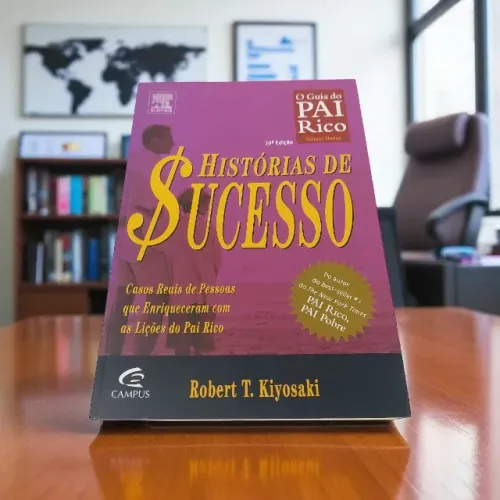 Livro Histórias de Sucesso - Robert Kiyosaki (Pai Rico) Usado