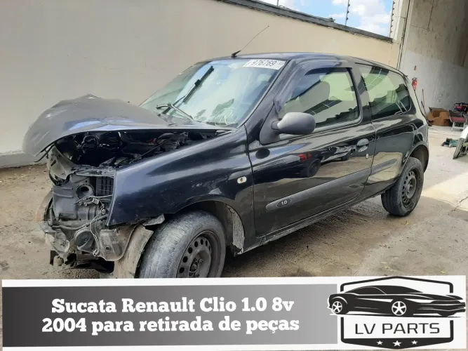 Sucata Renault Clio 1.0 8v 2004 para retirada de peças
