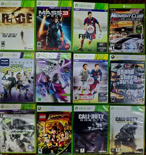 Jogos Xbox 360 Originais