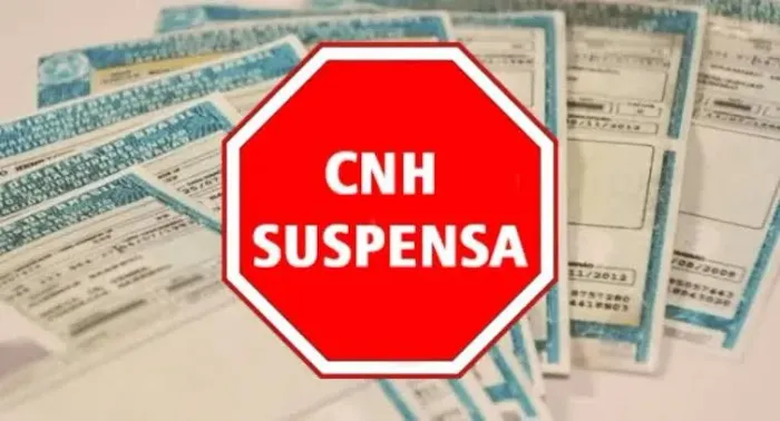 CNH suspensa cassada bloqueio de veículos