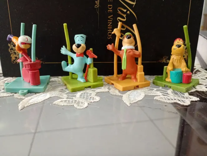 Bonecos Hanna Barbera - Toon Rock - lote com 4
