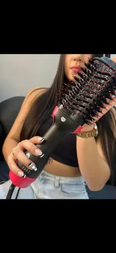 Escova Secadora Profissional Original 5 em 1 - Seca, Escova, Alisa, Modela e da Volume NOV