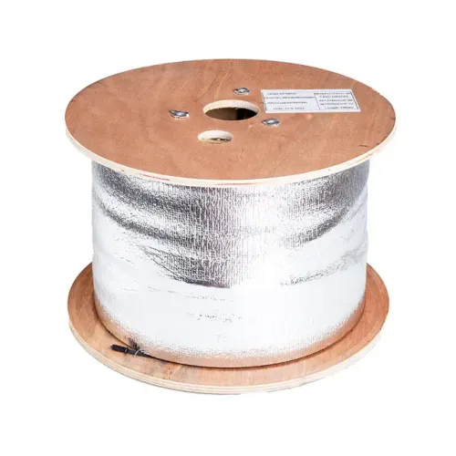 Drop Fibra Optica 1FO Preta 1KM - Auto Sustentavel - Varias Marcas