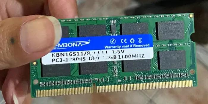 Memória RAM DDR3 8 GB - 1600?MHz