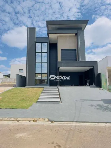 Linda casa nova de alto padrão para locação em fase final de acabamento, com ótima ilumina