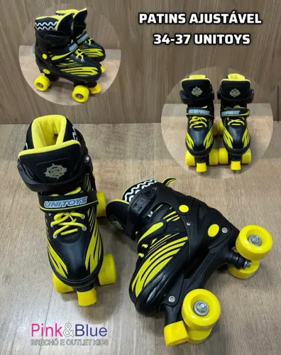 PATINS AJUSTAVEL 34-37 UNITOYS