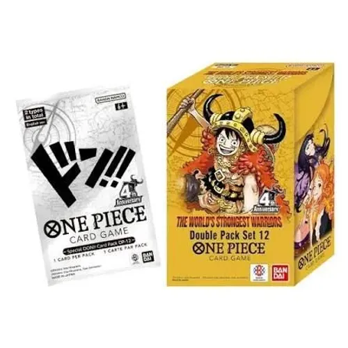 TCG ONE PIECE DOUBLE PACK OP17 SET12 4TH ANNIVERSARY