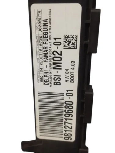 Módulo Bsi Peugeot 207 2010 2011 2012 2013