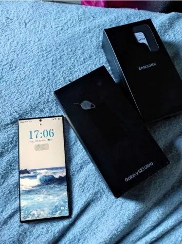 S23 Ultra 256Gb na caixa com Nf